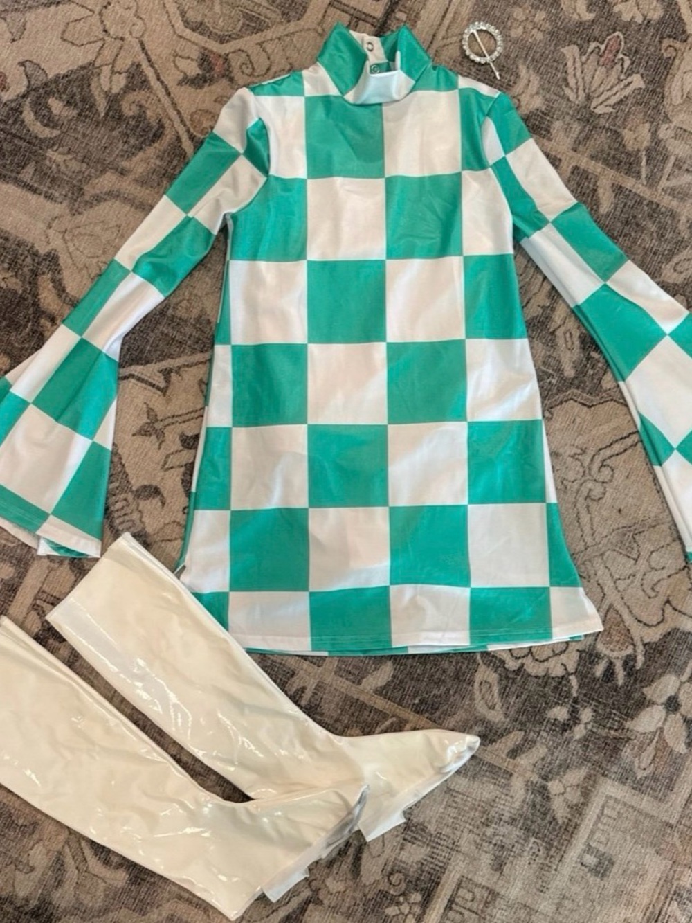 Weissman retro dress dance costume MC